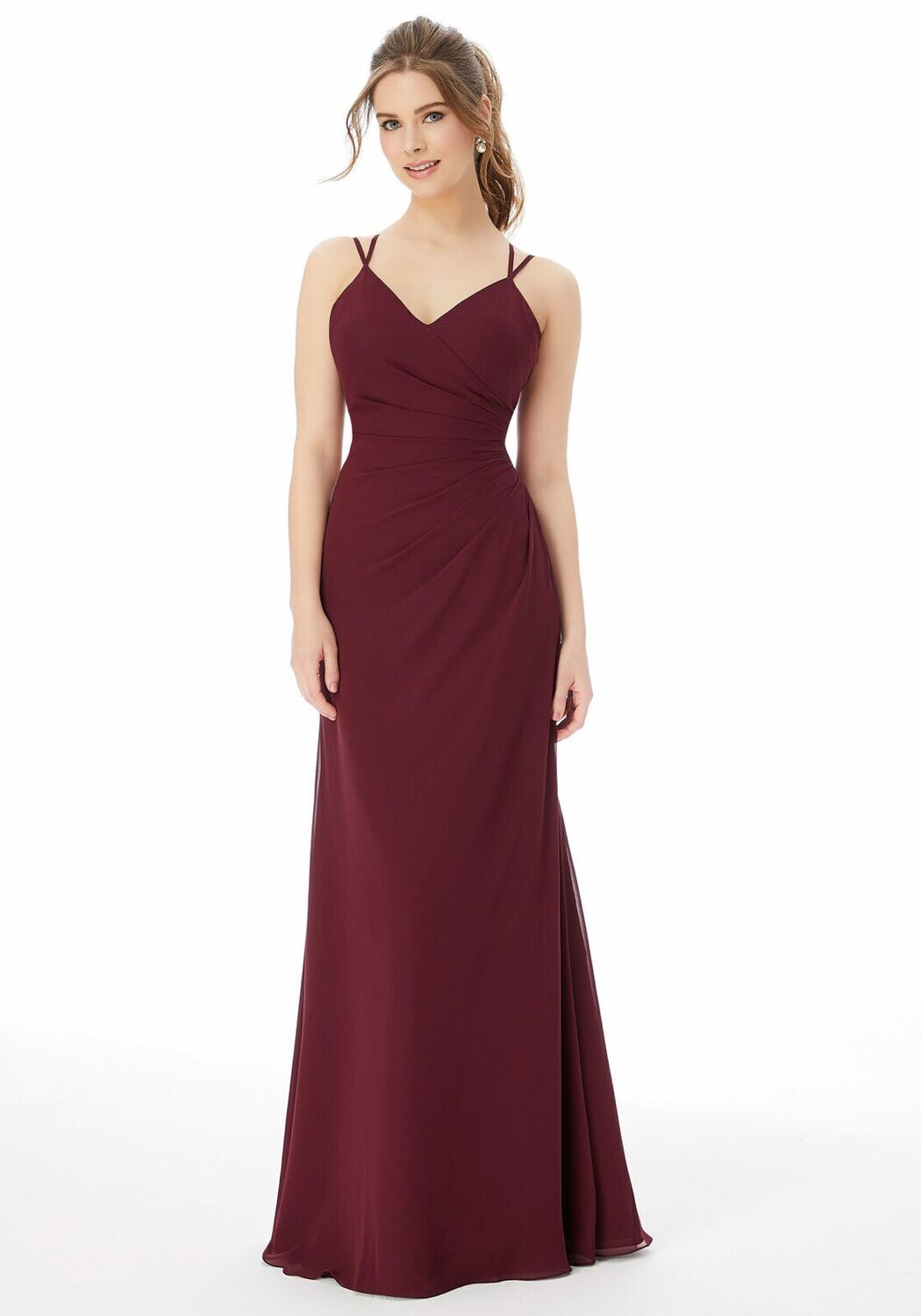 Morilee Bridesmaid Dress 13103 Bordeaux Size 14