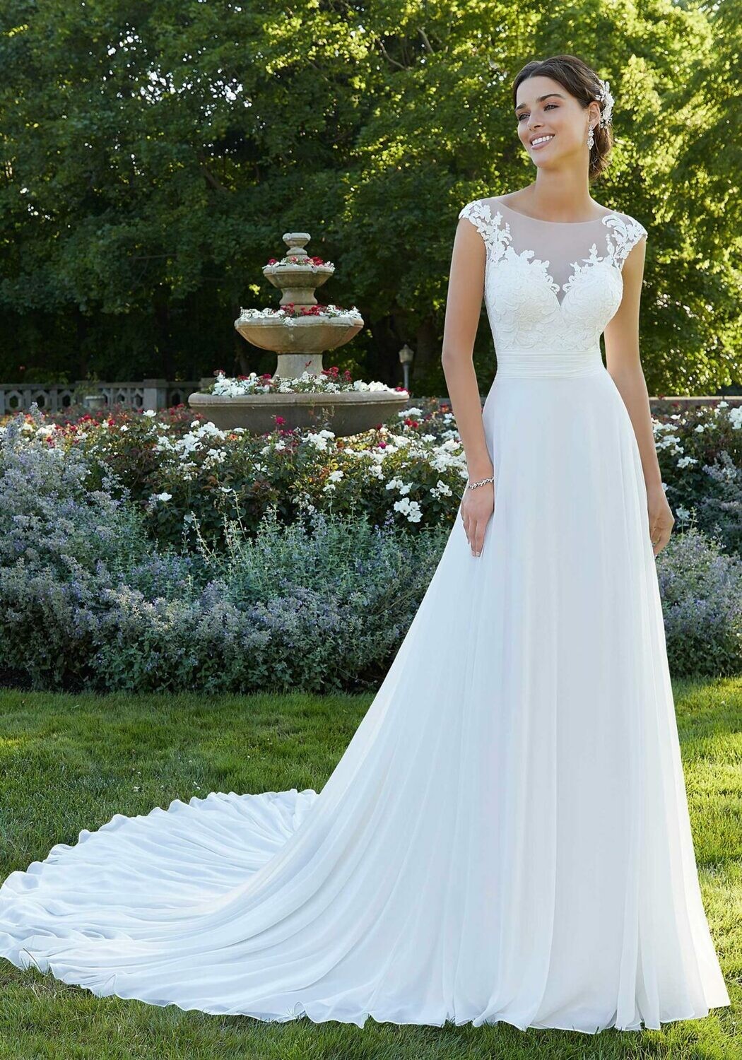 Morilee Dress 5808 Sally Ivory Size 8