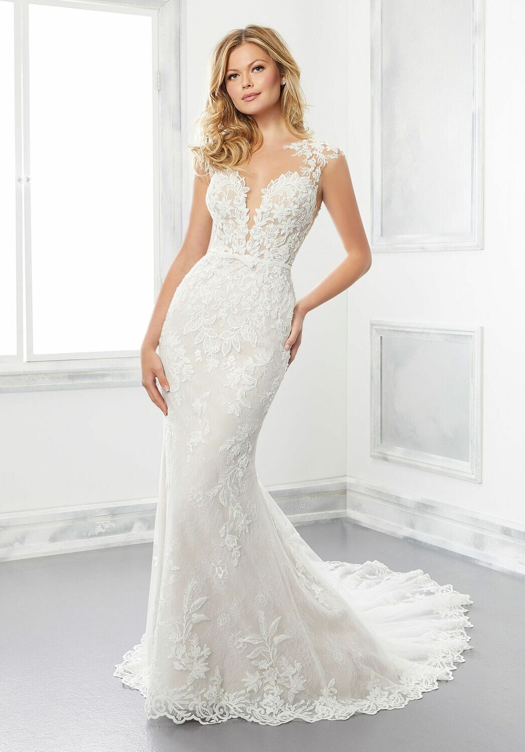 Morilee Dress 2308 Brinkley Iv/Cappuc./Ho Size 14