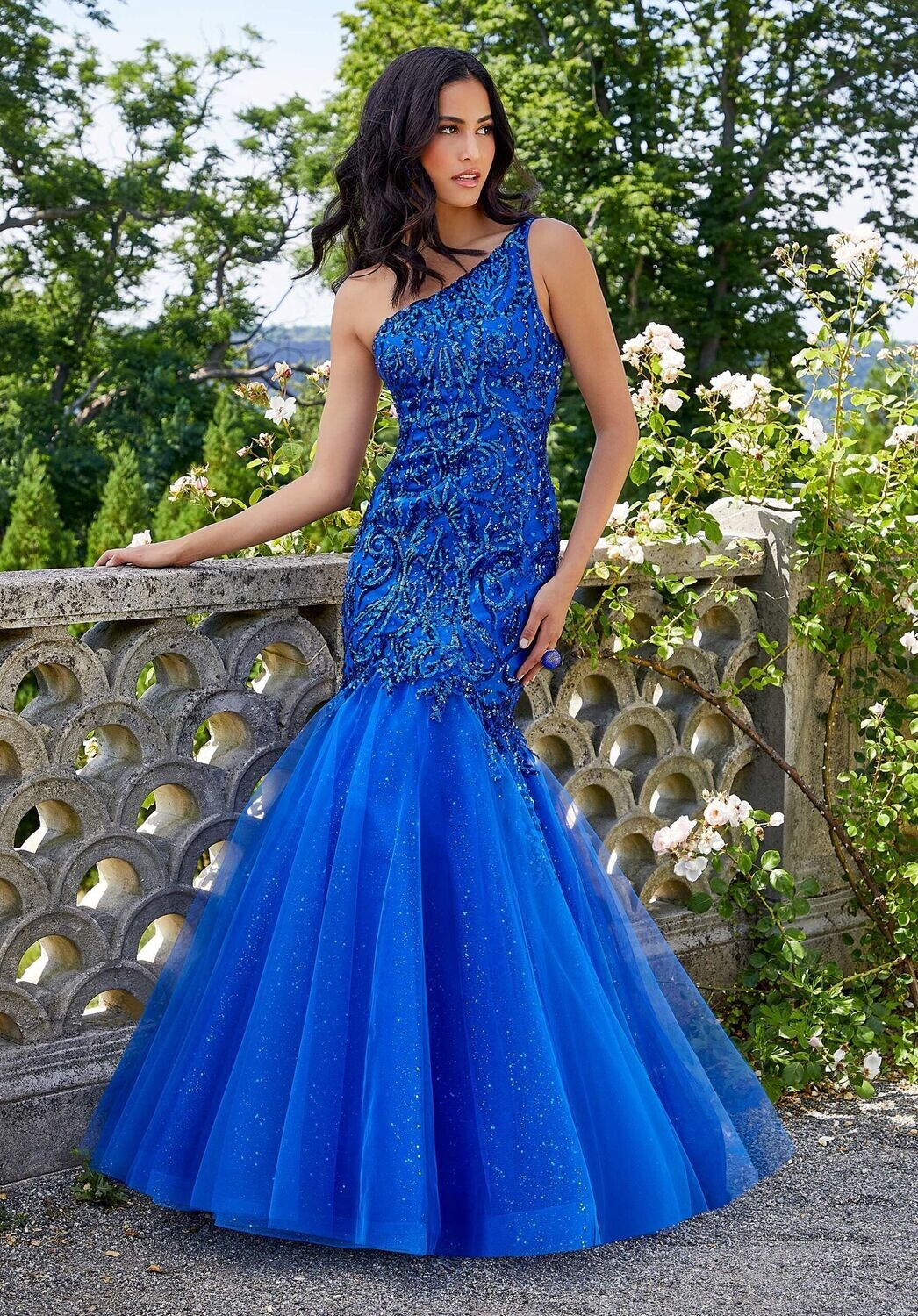 Morilee Prom Dress 47024 Royal Size 12,14,18,22