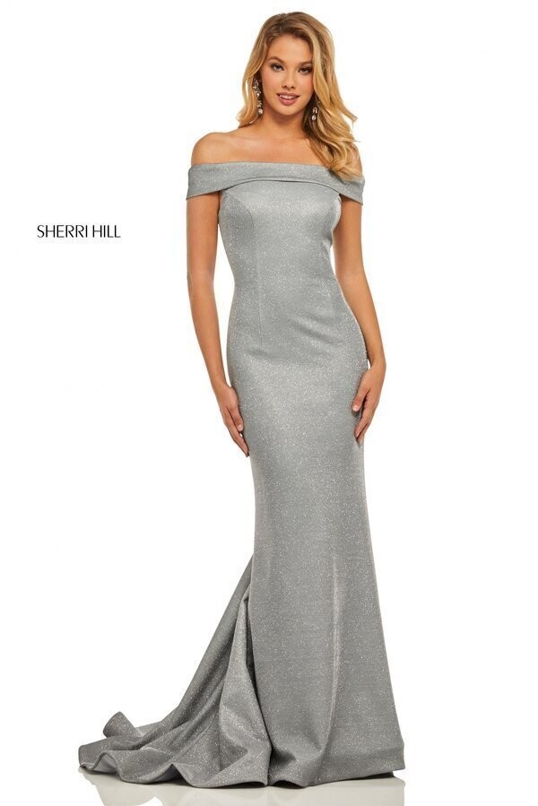 Sherri Hill Dress 52825 Electric Purple Size 16