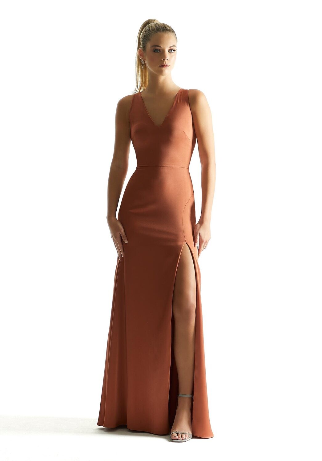 Morilee Bridesmaid Dress 21857 Moss Size 24