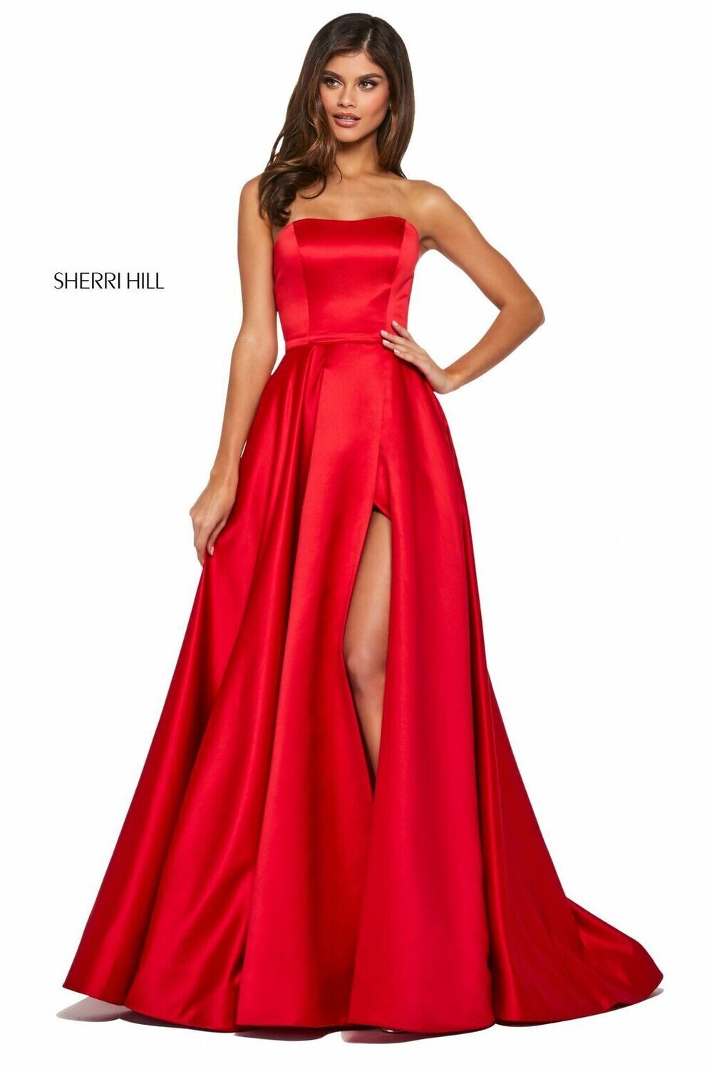 Sherri Hill Dress 53307 Red Size 8