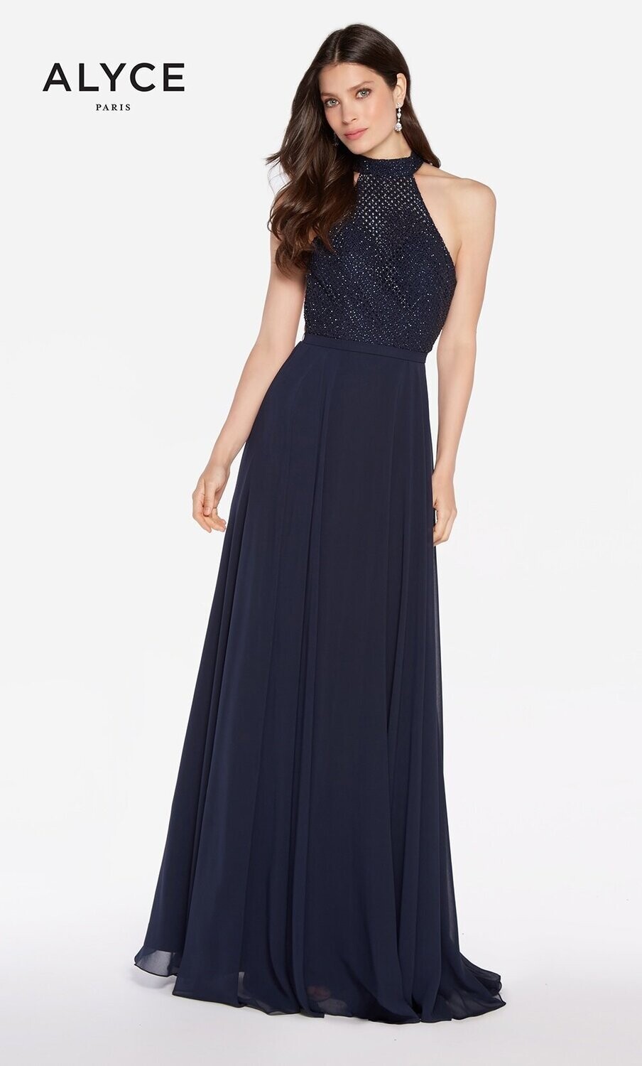 Alyce Paris Dress 60160 Black Size 4