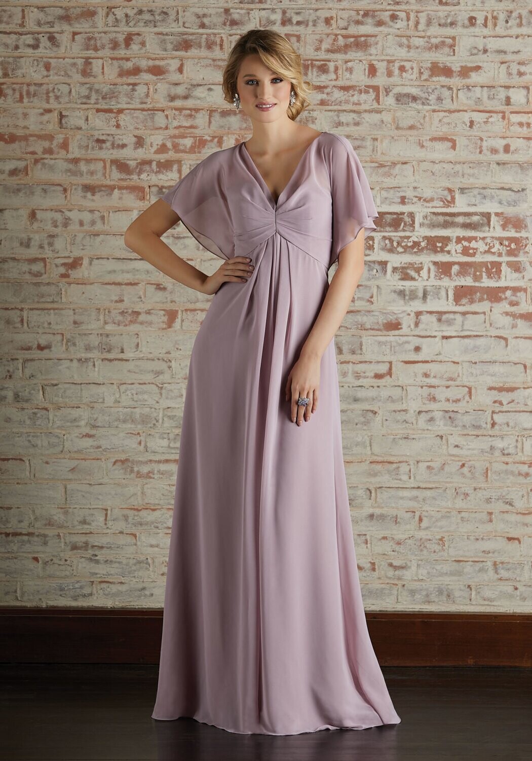 Morilee Bridesmaid Dress 21594 Claret Size 14