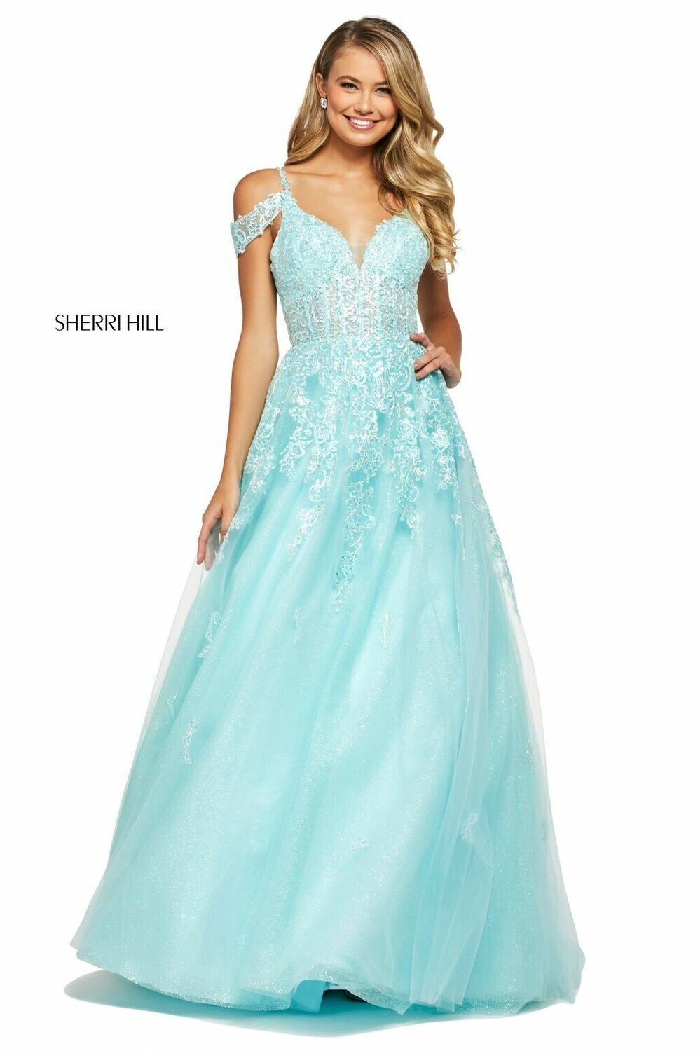 Sherri Hill Dress 53518 Ivory Size 2