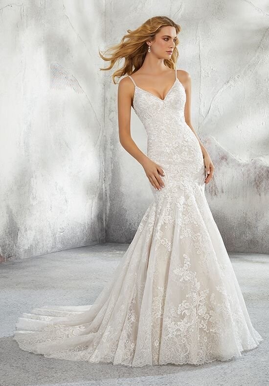 Morilee Dress 8280 Lexi Ivory/Rose Size 16