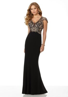 Morilee Prom Dress 42006 Black Size 6