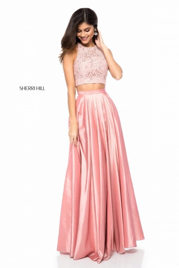 Sherri Hill Dress 51723 Blush Size 8