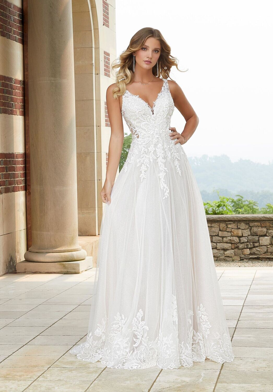 Morilee Dress 2404 Dina Ivory/Porcelain Size 10