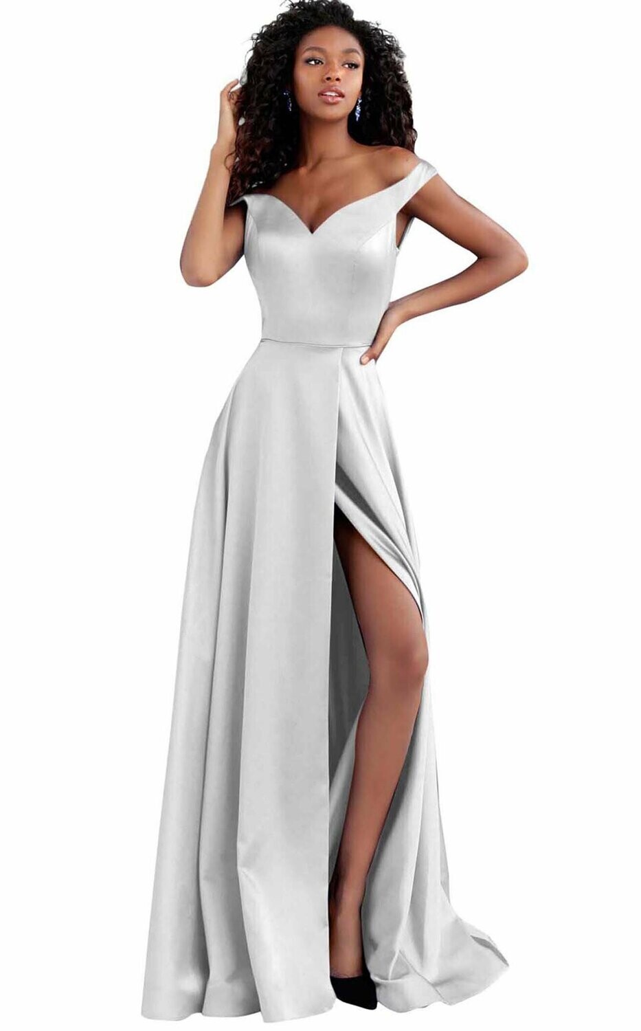 JVN by Jovani Dress JVN67752 White Size 6