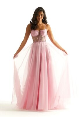 Morilee Prom Dress 49069 Pucker Up Pink Size 2