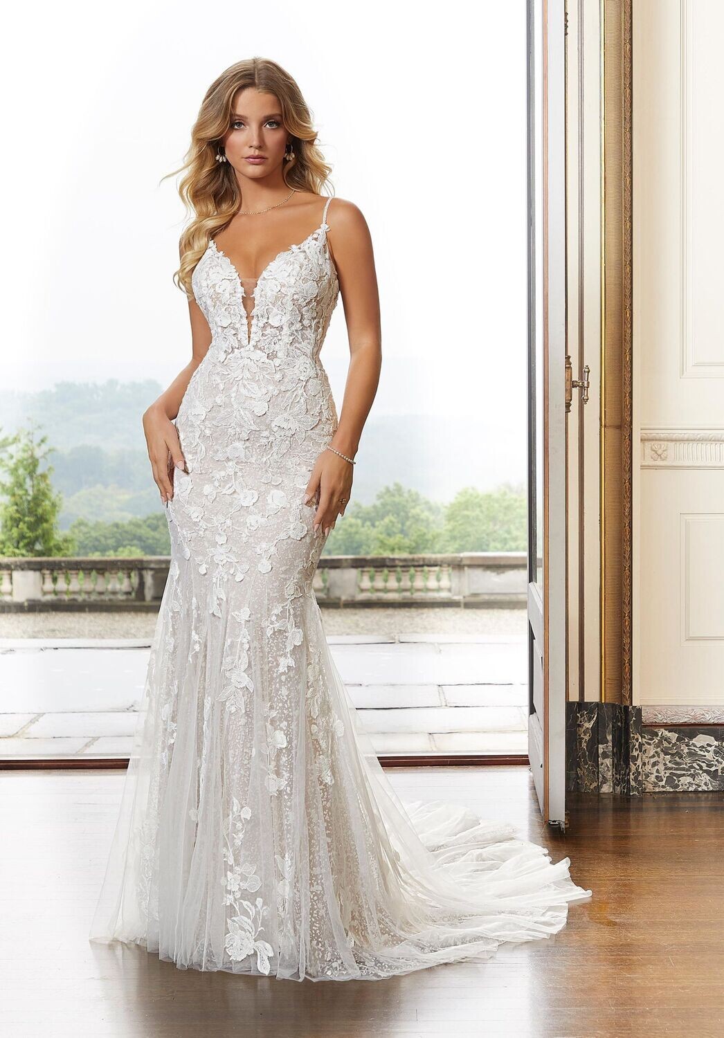 Morilee Dress 2403 Desiree Ivory/Porcelain Size 12