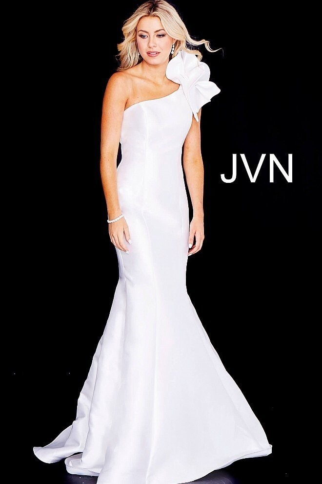 JVN by Jovani Dress JVN57913 Ivory Size 6