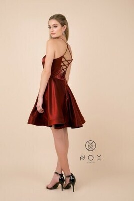 NOX Anabel Short Dress M689 Navy Size M