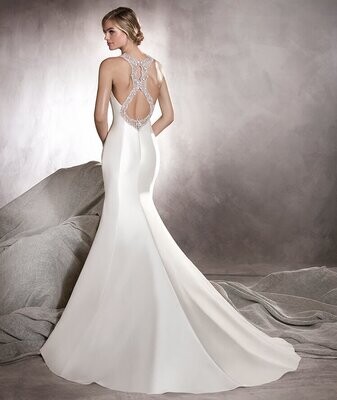 Pronovias Dress Agnes Off White Size 8
