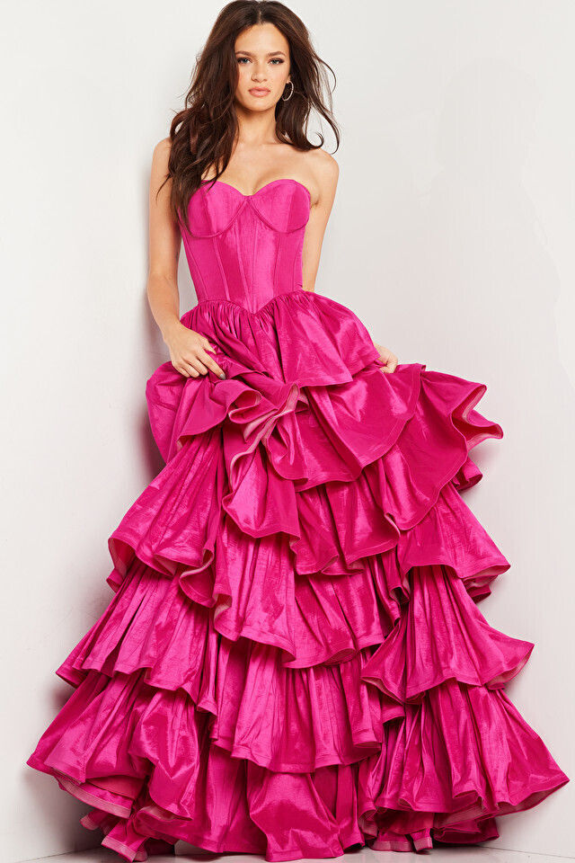 Jovani Dress 36619 Black Size 6