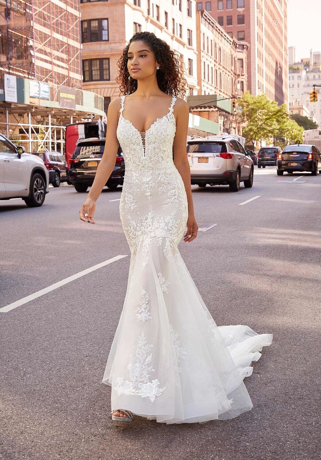 Morilee Dress 2517 Jessica Ivory/Cappuccino/Honey Size 12