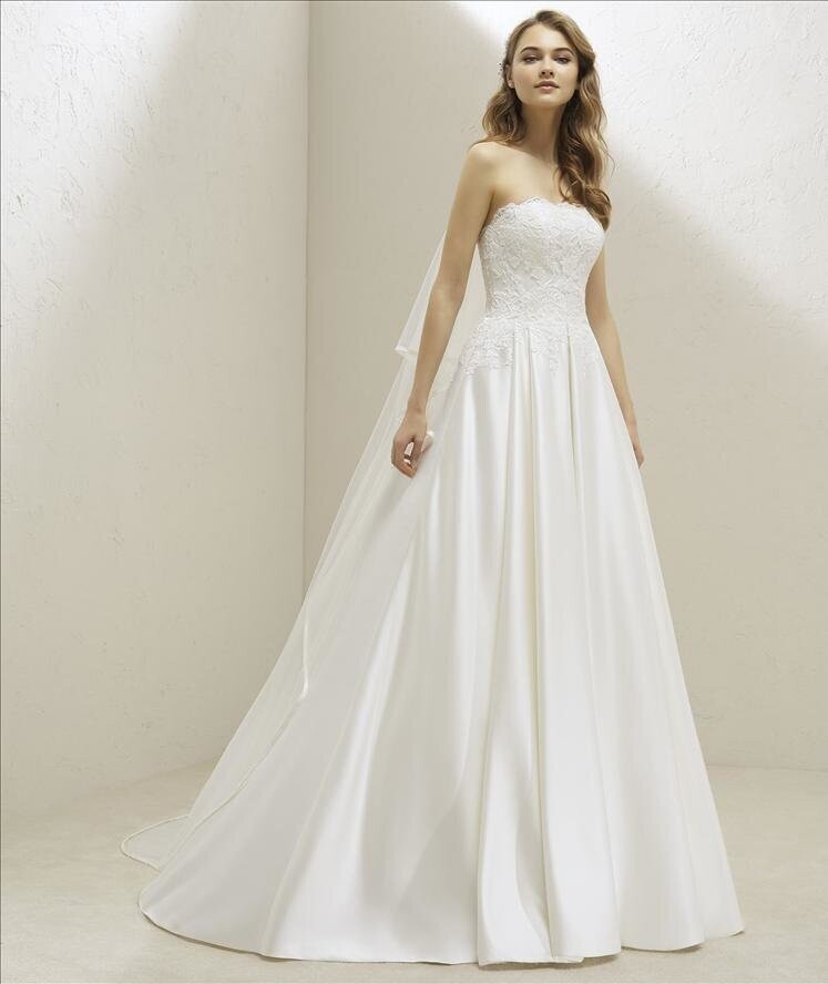 Pronovias Dress Vida Ivory Size 14