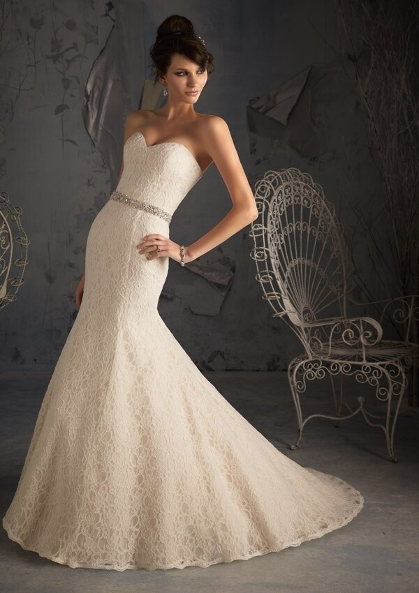 Morilee Dress 5173 Ivory Size 12
