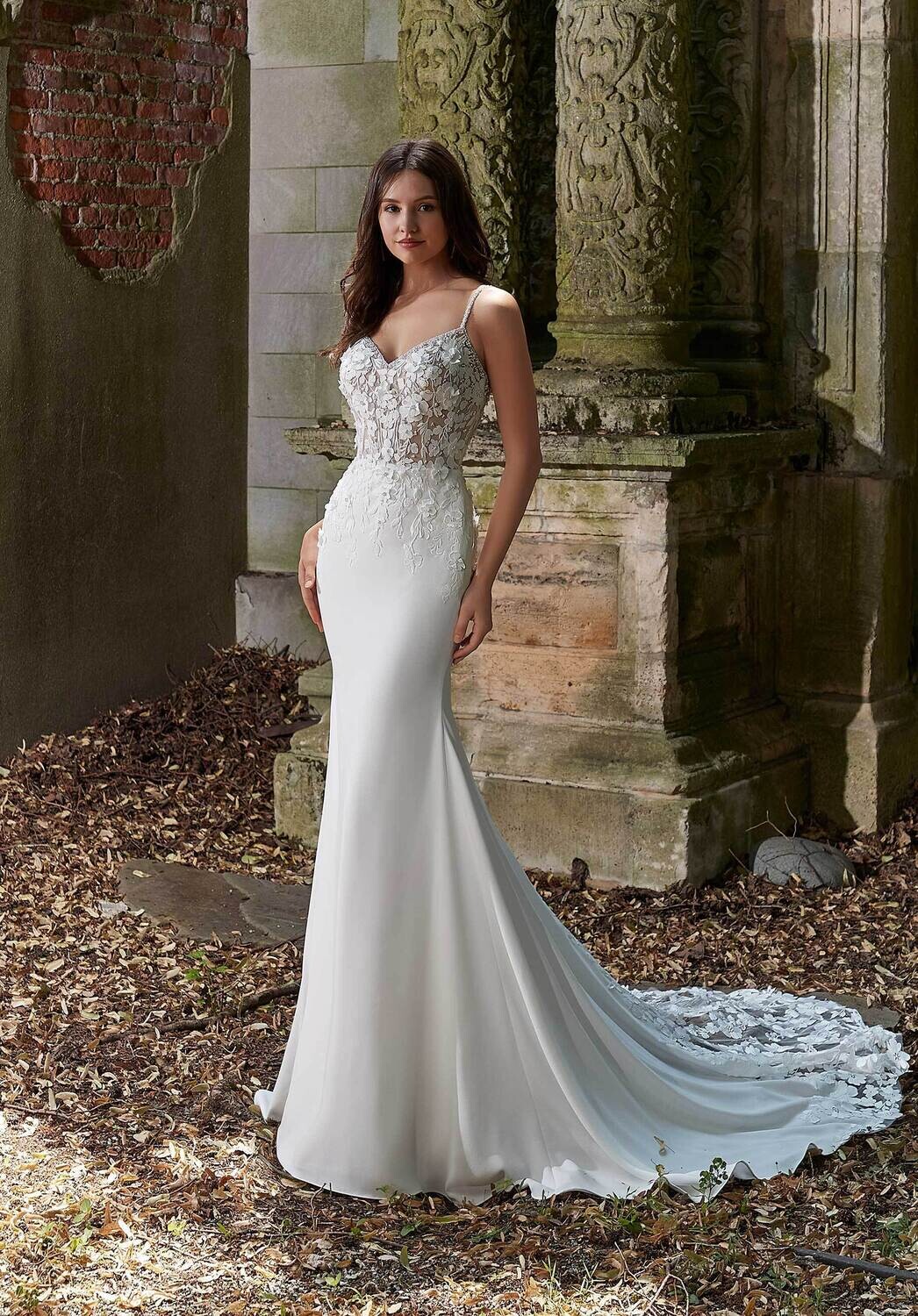 Morilee Dress 4154 Phoebe Ivory/Honey Size 10