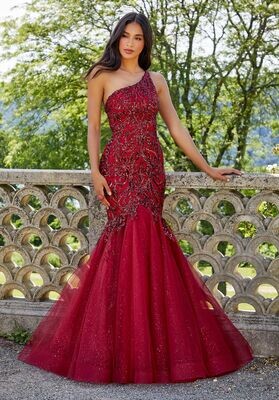 Morilee Prom Dress 47024 Sangria Size 22,24