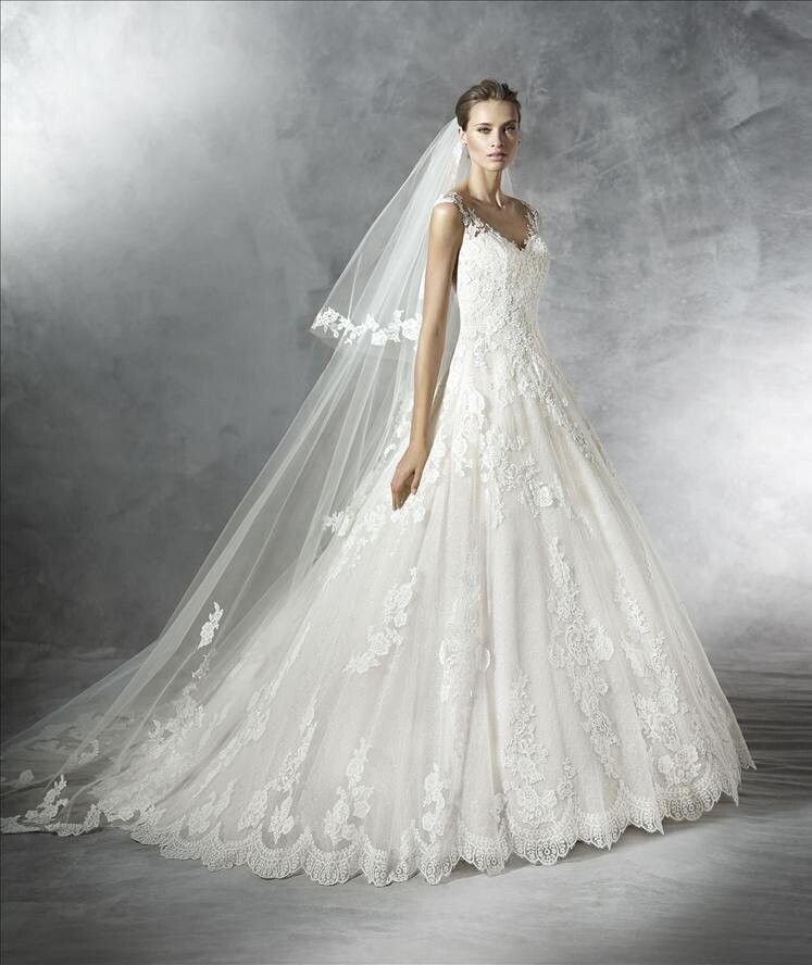 Pronovias Dress Primadona Off White Size 14