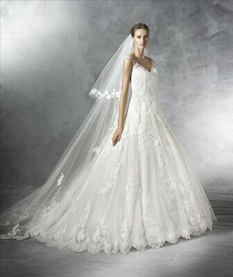 Pronovias Dress Primadona Off White Size 14