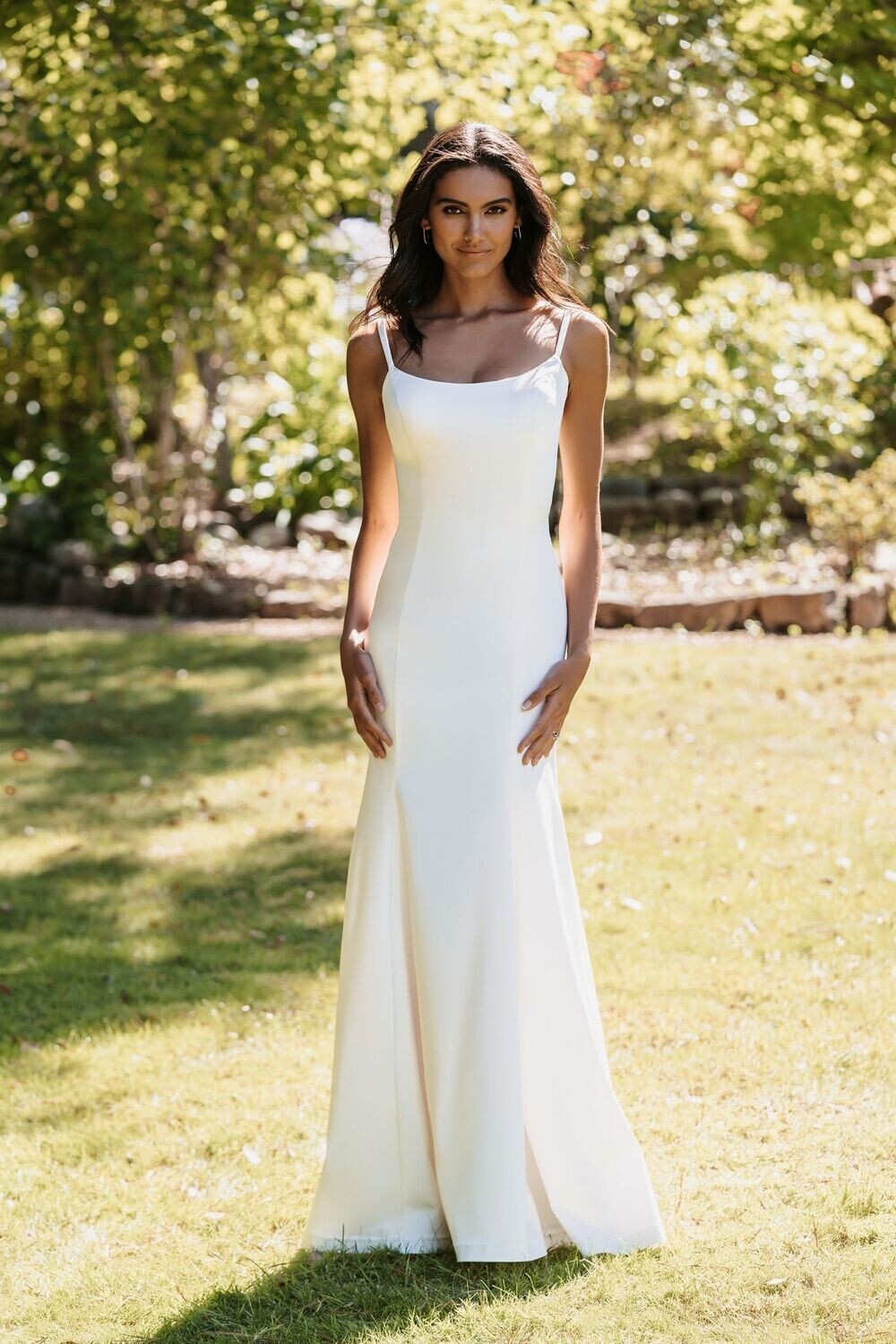 Allure Romance Dress 3507 Ivory Size 8