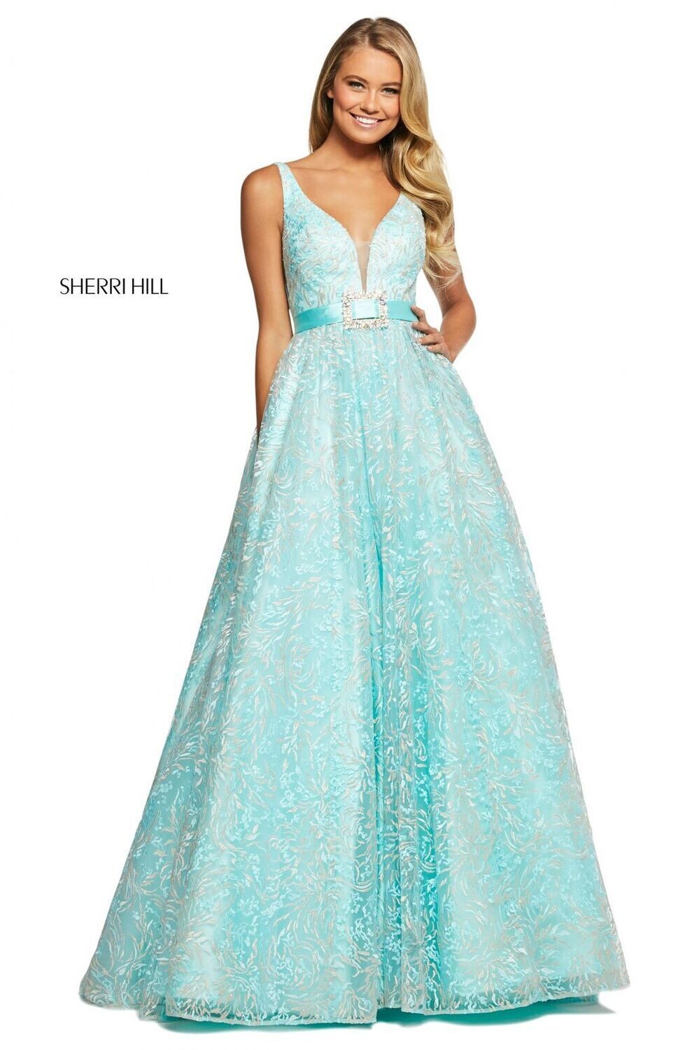 Sherri Hill Dress 53619 Light Pink Size 2,4,6,8