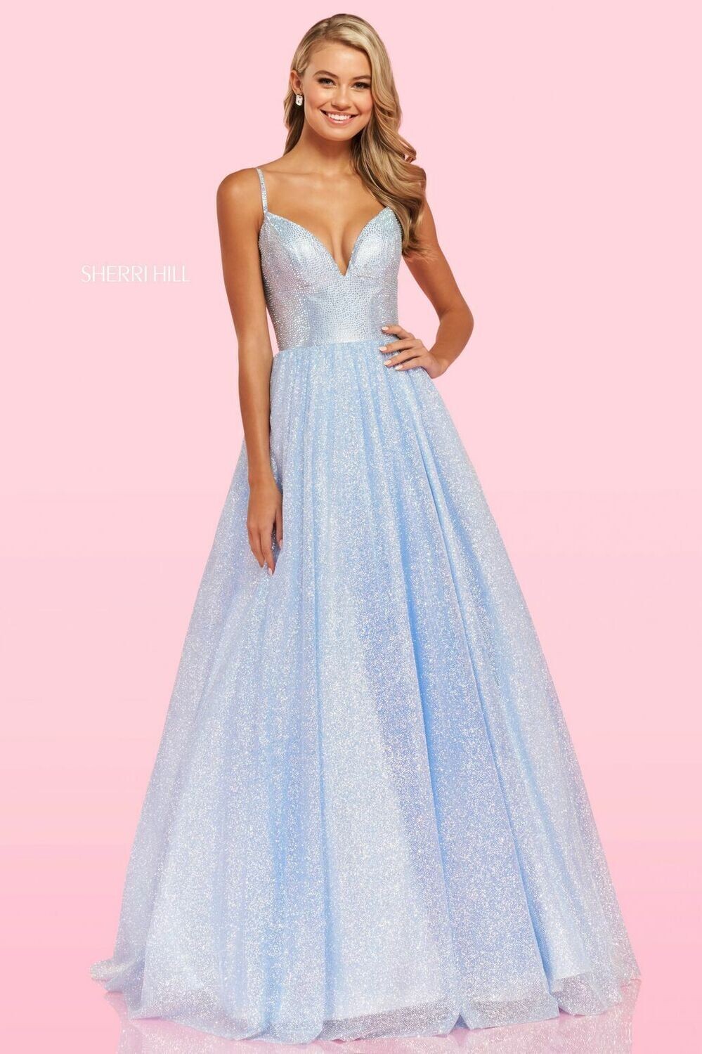 Sherri Hill Dress 54205 Red Size 10