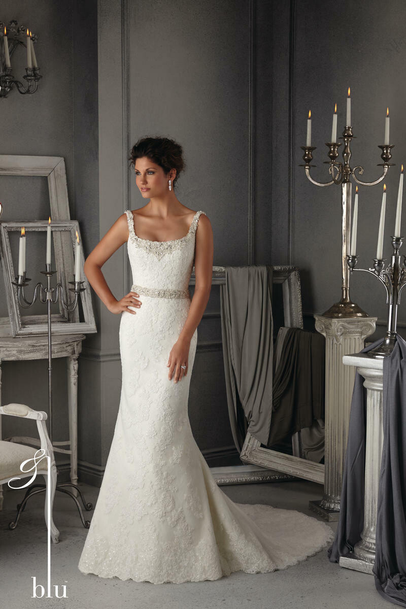 Morilee Dress 5273 Ivory/Silver Size 10