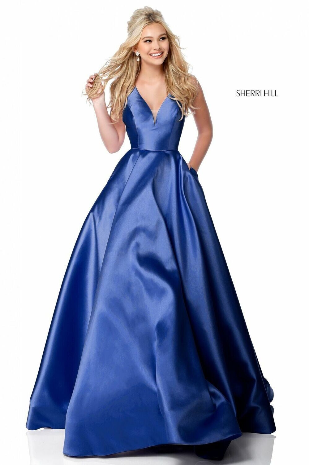 Sherri Hill Dress 51856 Royal Size 10