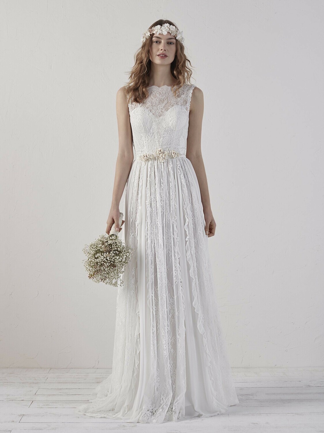 Pronovias Dress Eiran Off White Size 10