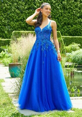 Morilee Prom Dress 47019 Royal Size 12,20,22