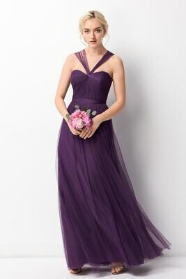 Wtoo by Watters Bridesmaid Dress 243 Plum Size 10