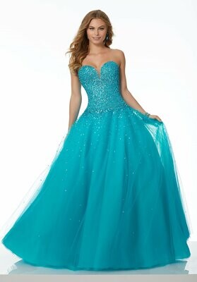 Morilee Prom Dress 42040 Capri Size 8