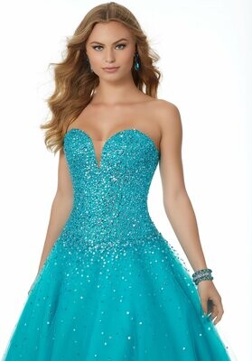 Morilee Prom Dress 42040 Capri Size 8