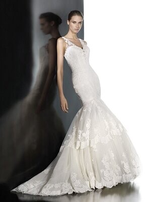 Pronovias Dress Phoebe Off White Size 12
