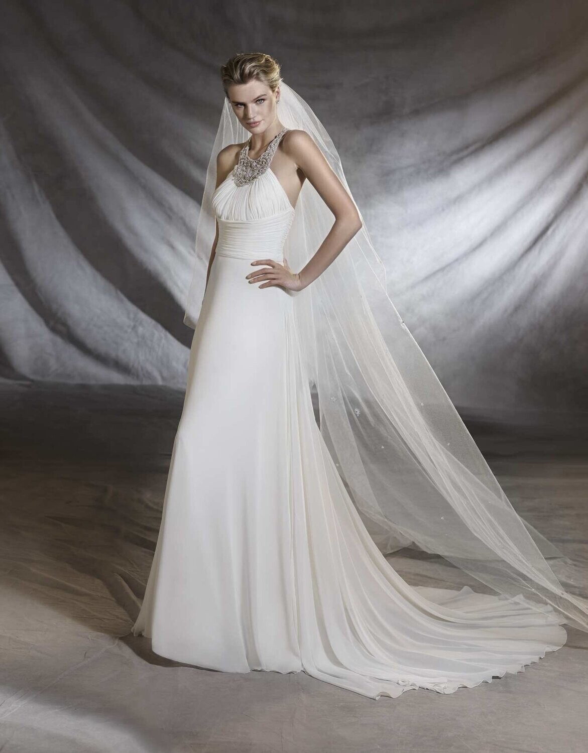 Pronovias Dress Orzolai Off White Size 10
