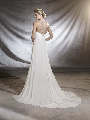 Pronovias Dress Orzolai Off White Size 10