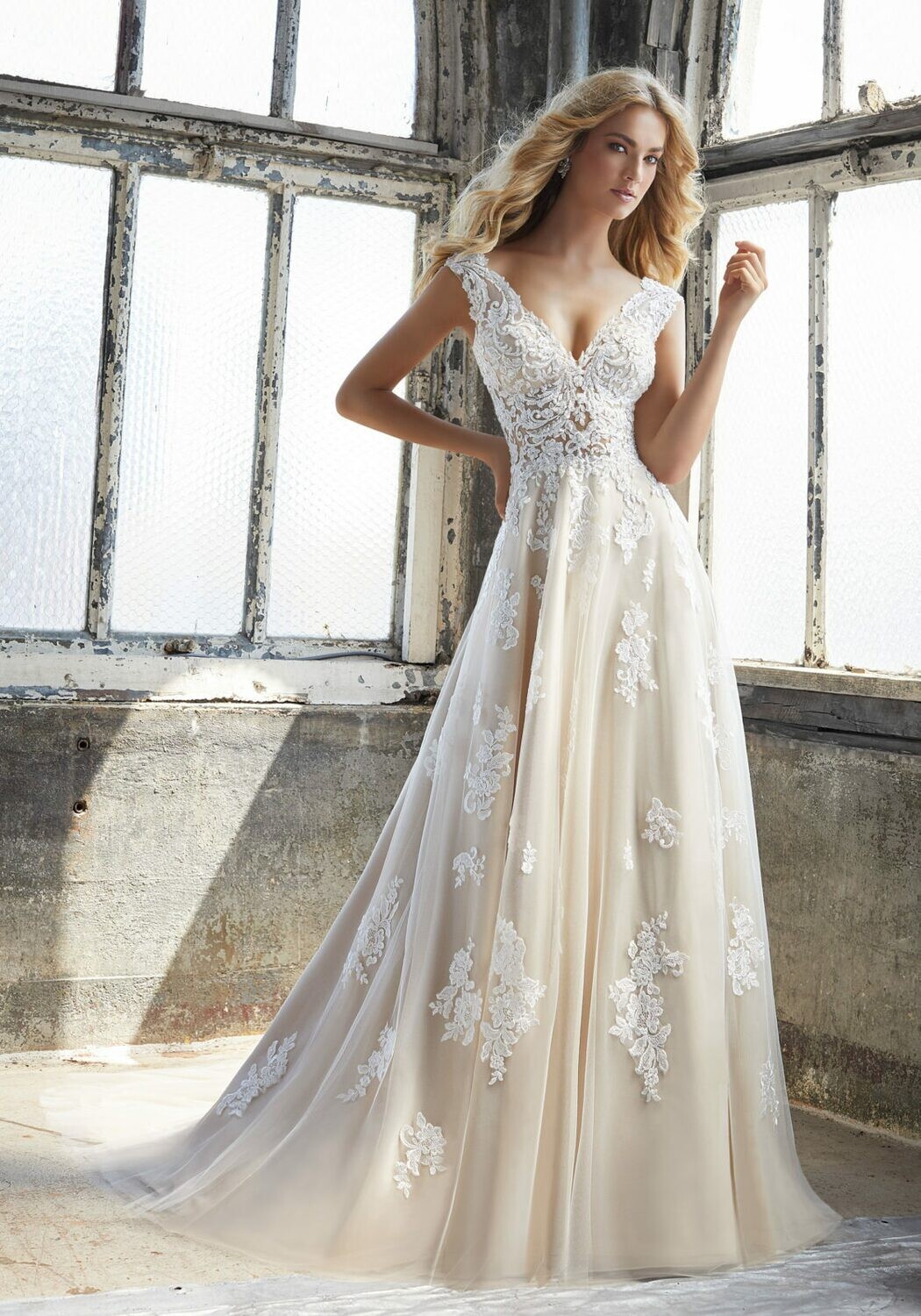 Morilee Dress 8206 Kennedy Ivory Size 12