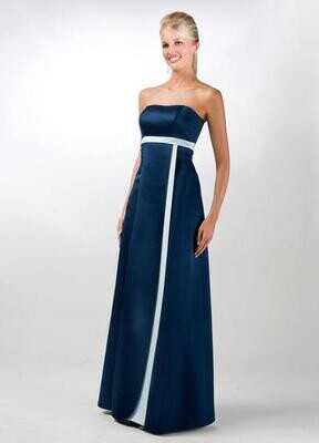 Da Vinci Bridesmaid Dress 9245 Midnight/Ocean Size 14