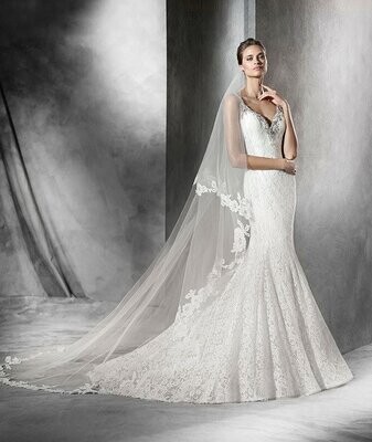 Pronovias Dress Prama Off White Size 10