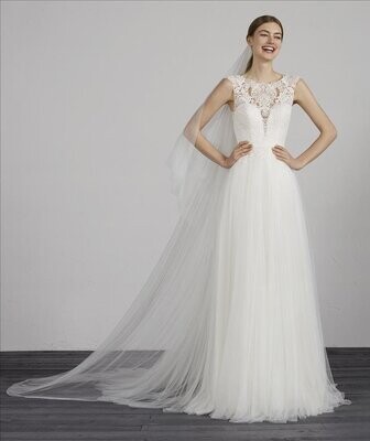 Pronovias Dress Miramar Off White Size 12