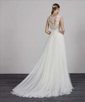 Pronovias Dress Miramar Off White Size 12