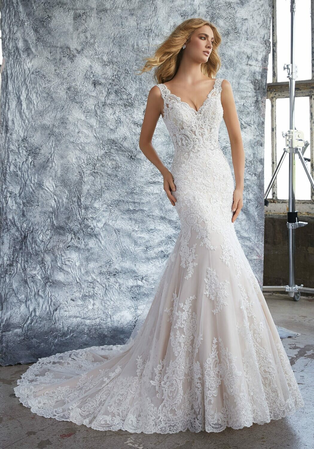 Morilee Dress 8212 Kristina Ivory/Crème Size 12