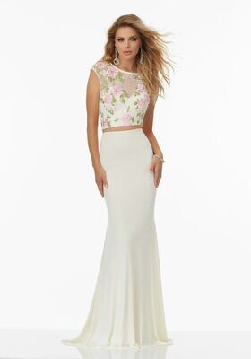 Morilee Prom Dress 99071 Black Size 10