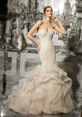 Morilee Dress 8172 Marguerit Ivory Size 10