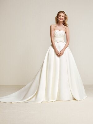Pronovias Dress Draminia Ivory Size 12
